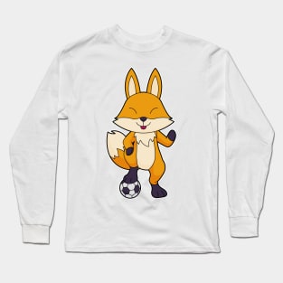 Fox Soccer player Soccer Long Sleeve T-Shirt